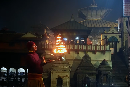 Acharya Tours Pilgrimage Group at Mount Kailash